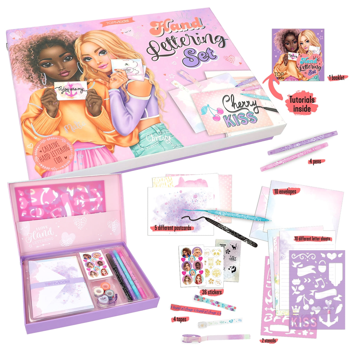 TOPModel Briefbox Handlettering - Kreativ-Set für Briefe