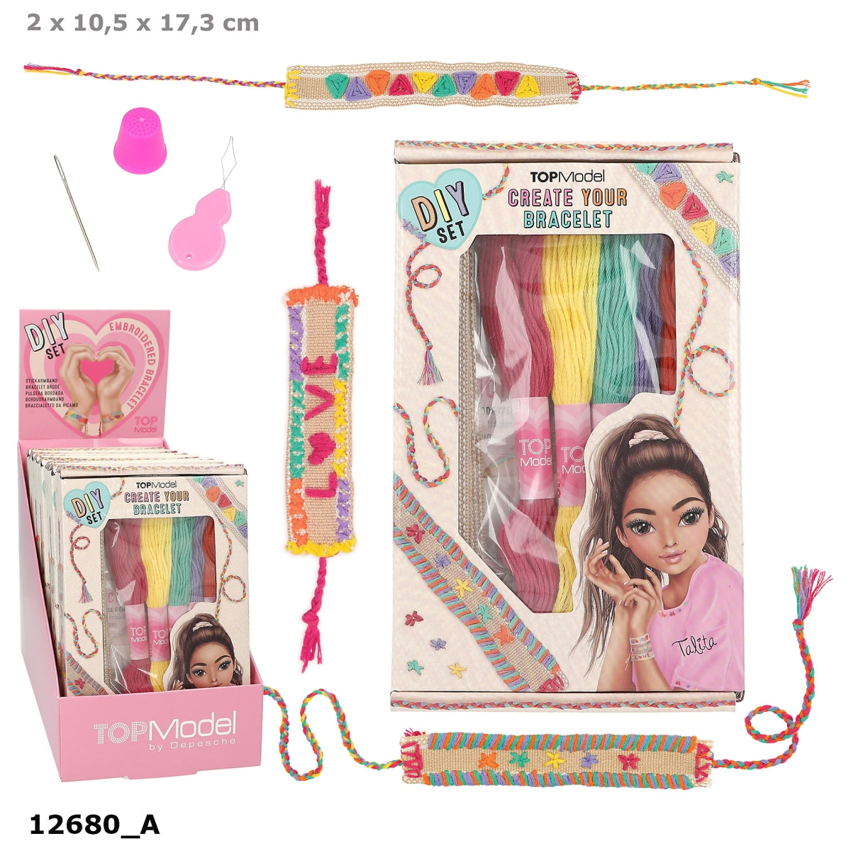 TOPModel DIY Stickarmband-Set zum Selbermachen