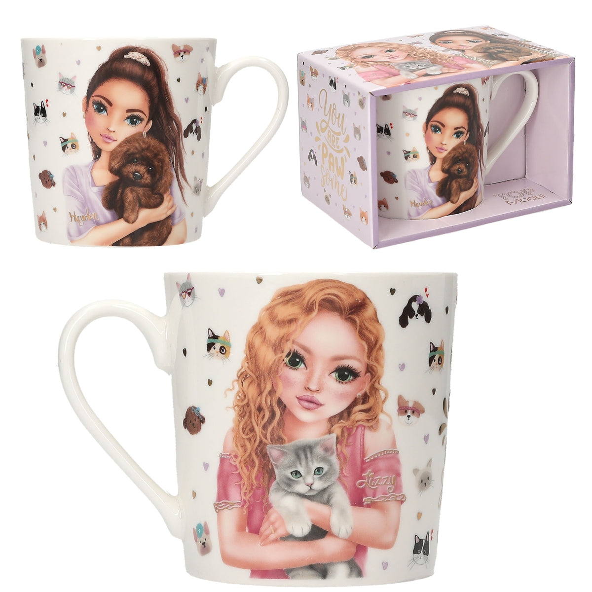 TOPModel Becher KITTY & DOGGY 300ml