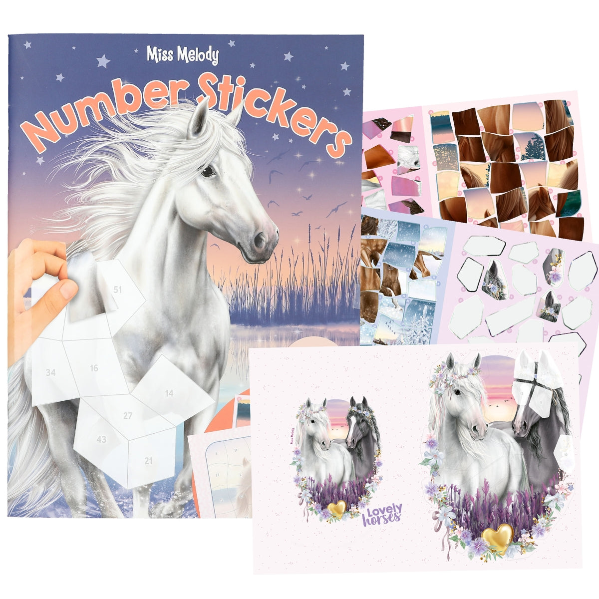 Depesche Stickerheft - Kreative Aufkleber für Kinder & Sammler