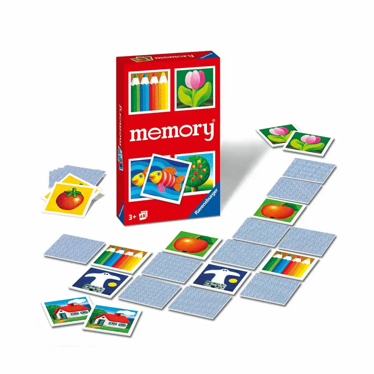 Ravensburger Mitbringspiel Memory - Das beliebte Gedächtnisspiel für unterwegs