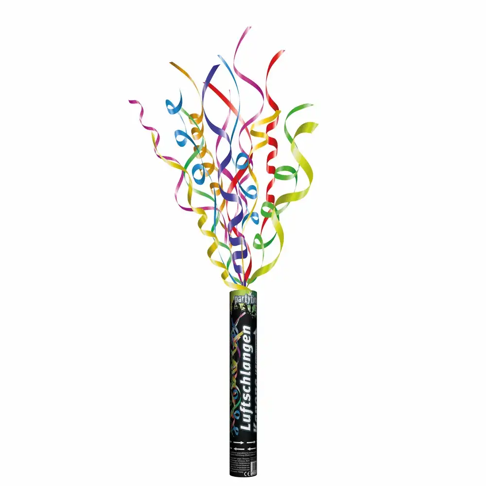 Luftschlangen Kanone Papier 30 cm, 3 g – 1 Rolle