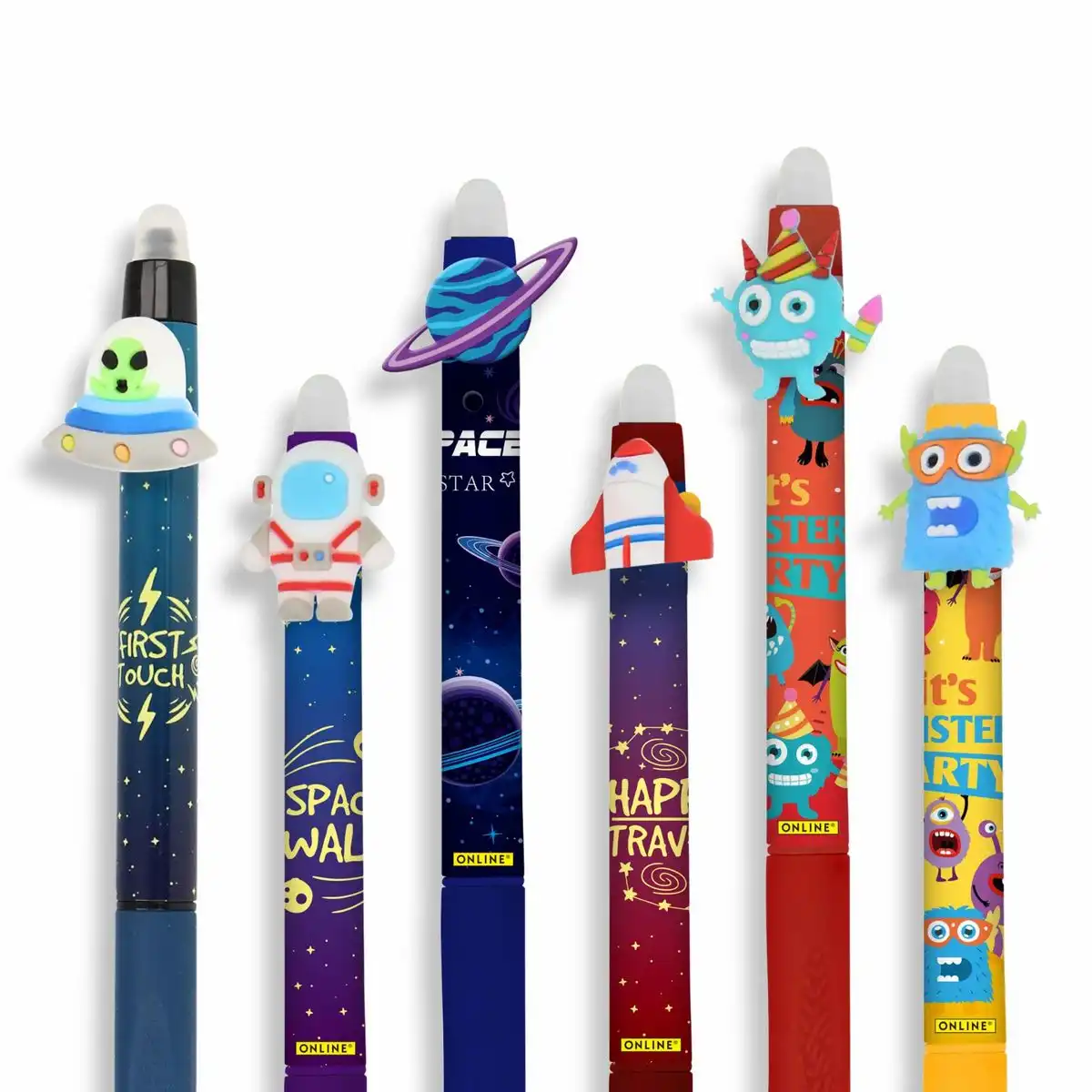 ONLINE Gelpen magiXX Fun Space – 1 Stift, Motiv zufällig