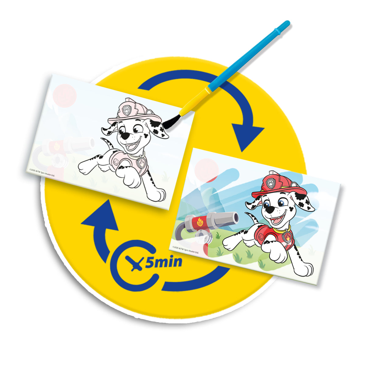 SES Creative Paw Patrol – Malen mit Wasser, ab 1 Jahr