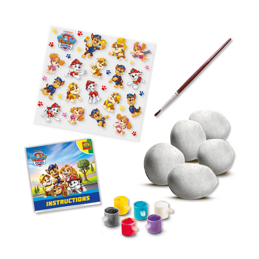 SES Creative Paw Patrol – Steine bemalen, 5 Steine