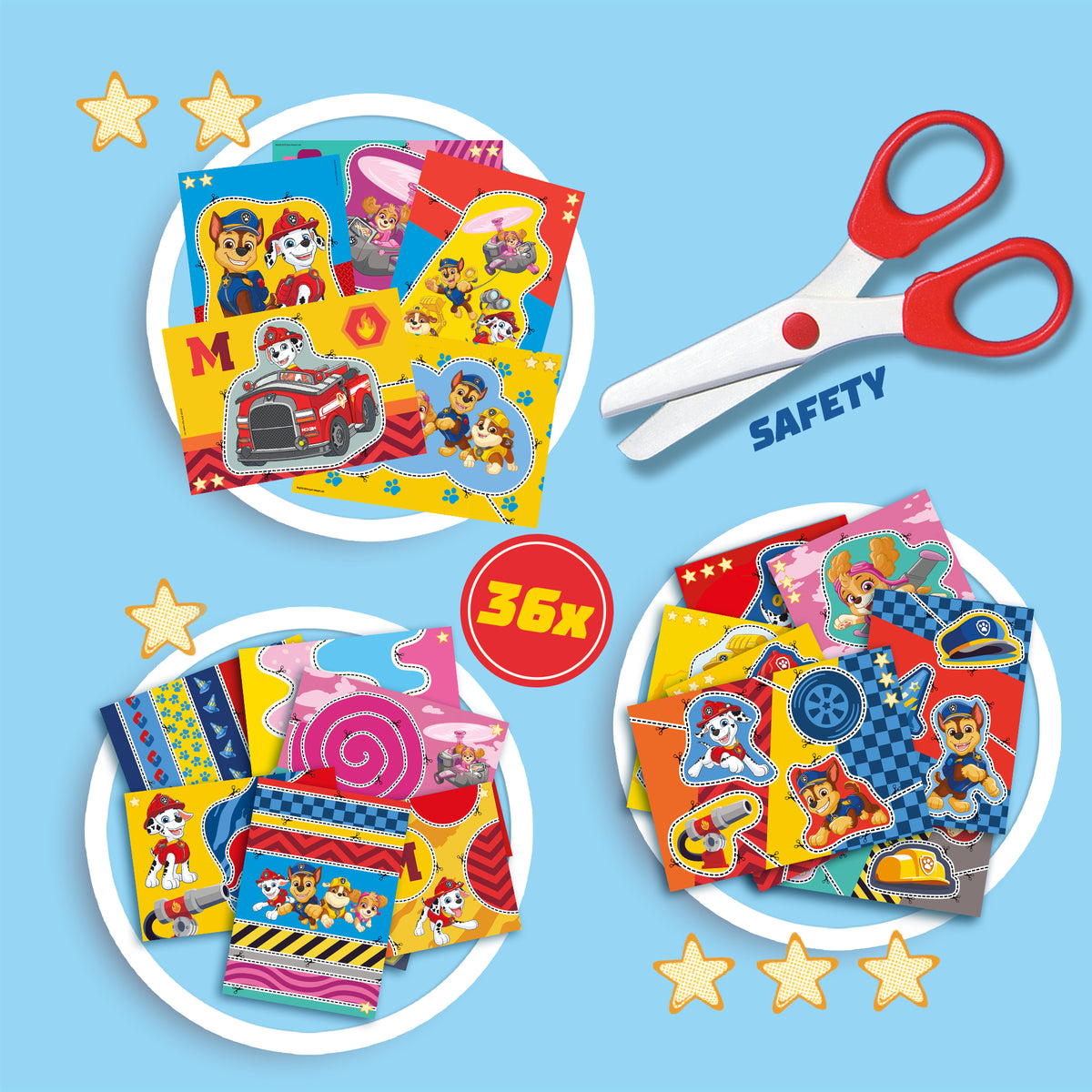 SES Creative Paw Patrol – Ich lerne schneiden, 36 Bögen
