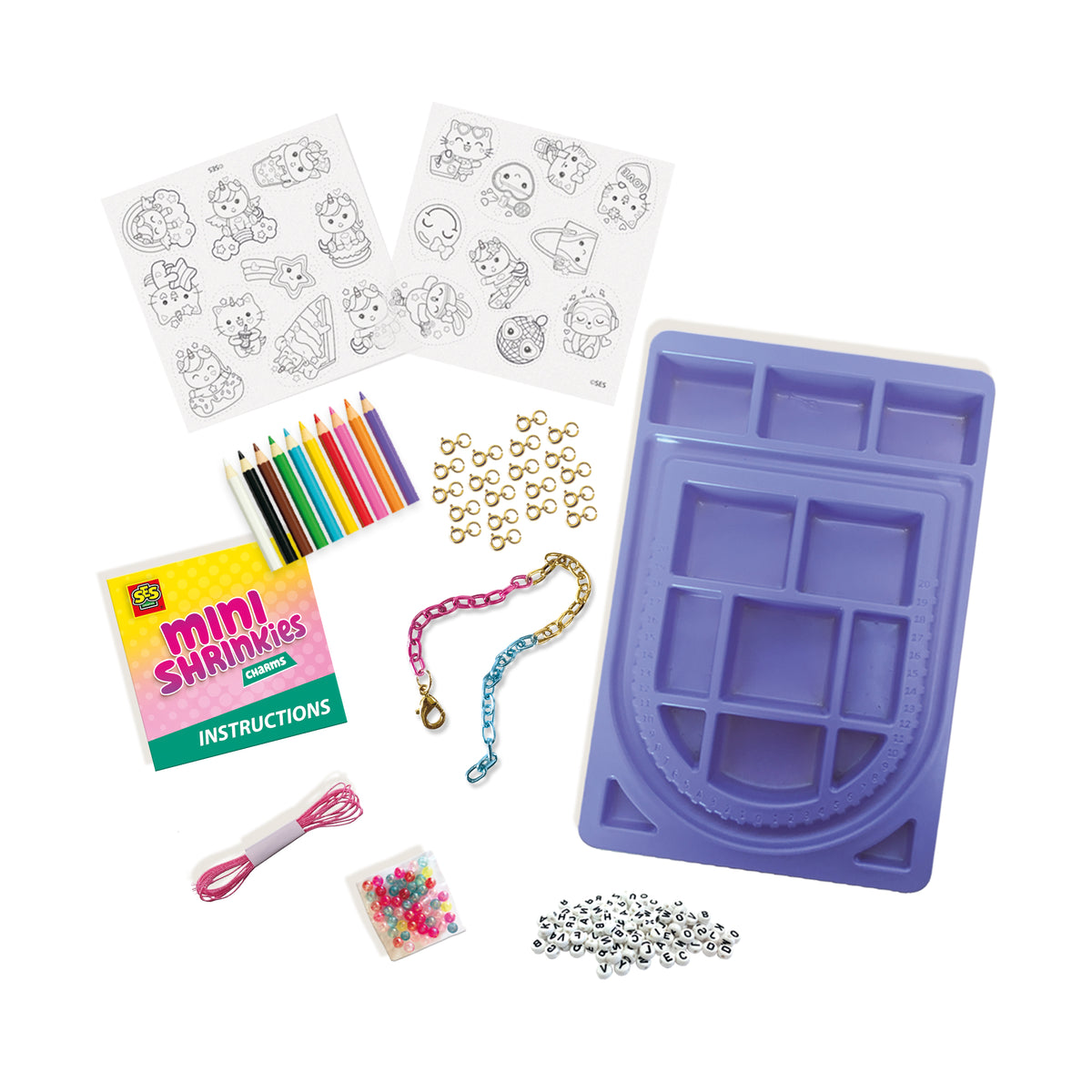 SES Creative Mini Shrinkies – Charms Design Studio (14170)