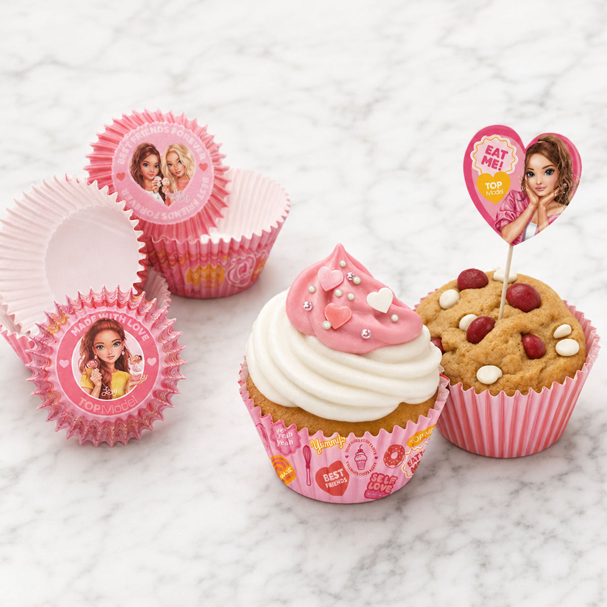 TOPModel Papier-Muffinörmchen BAKE and CREATE