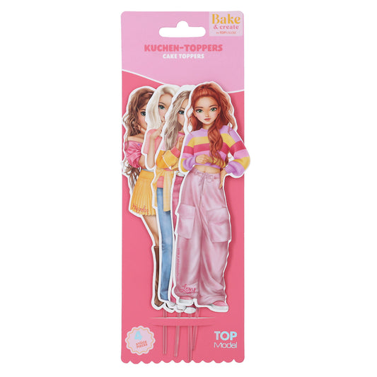 TOPModel Kuchen-Topper BAKE and CREATE – 4 Stück