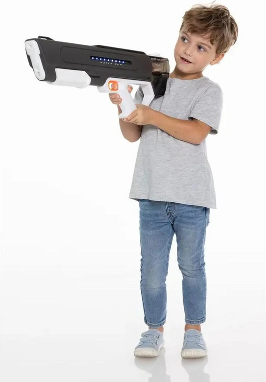 Splash & Fun Wassergewehr 58 cm elektrisch mit Licht & Akku