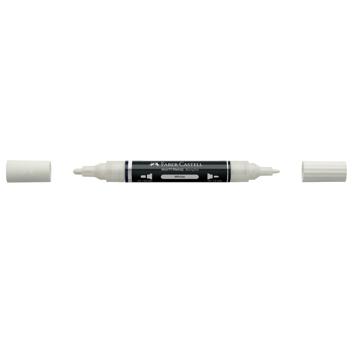 Faber-Castell Multimark Acrylic Marker – Farbe: Weiss / White