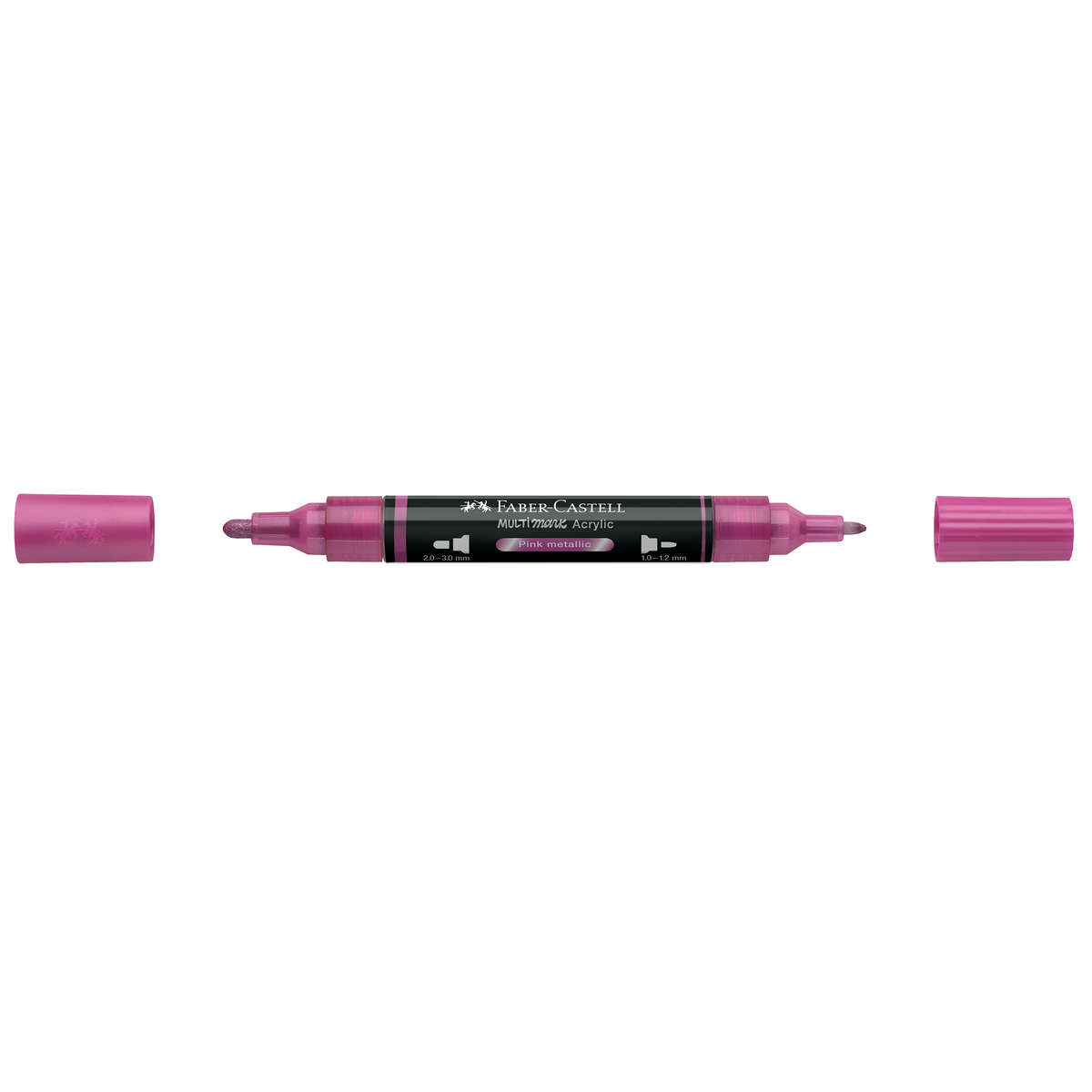 Faber-Castell Multimark Acrylic Dual Tip pink metallic