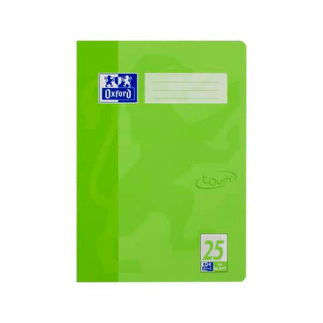 Oxford Touch Schulheft A4 L25 liniert – 16 Blatt, grün