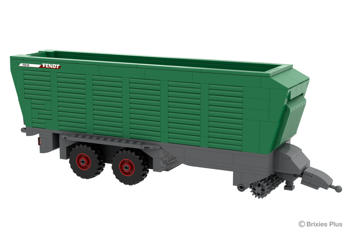 Bausteinsatz Brixies Plus Fendt Tigo XR grün