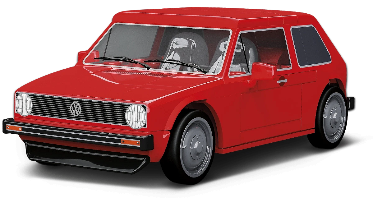COBI VW Golf 1974 Bausatz - Klassisches Volkswagen Modell (68 Teile)