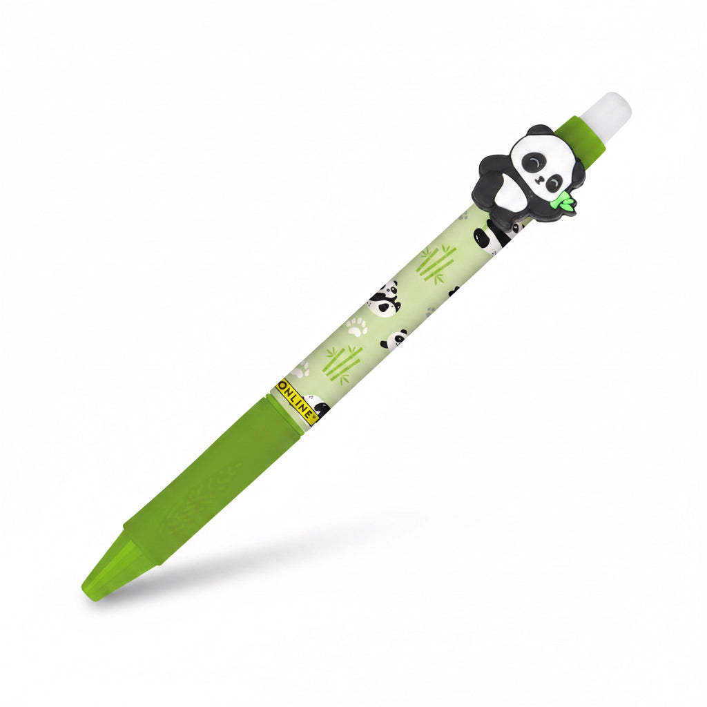ONLINE 3D Clip Gelschreiber Panda – radierbar