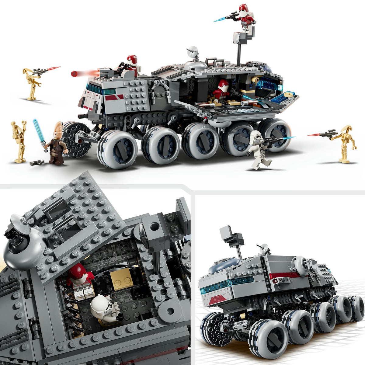 LEGO Star Wars Republikanischer Juggernaut 75413, 813 Teile