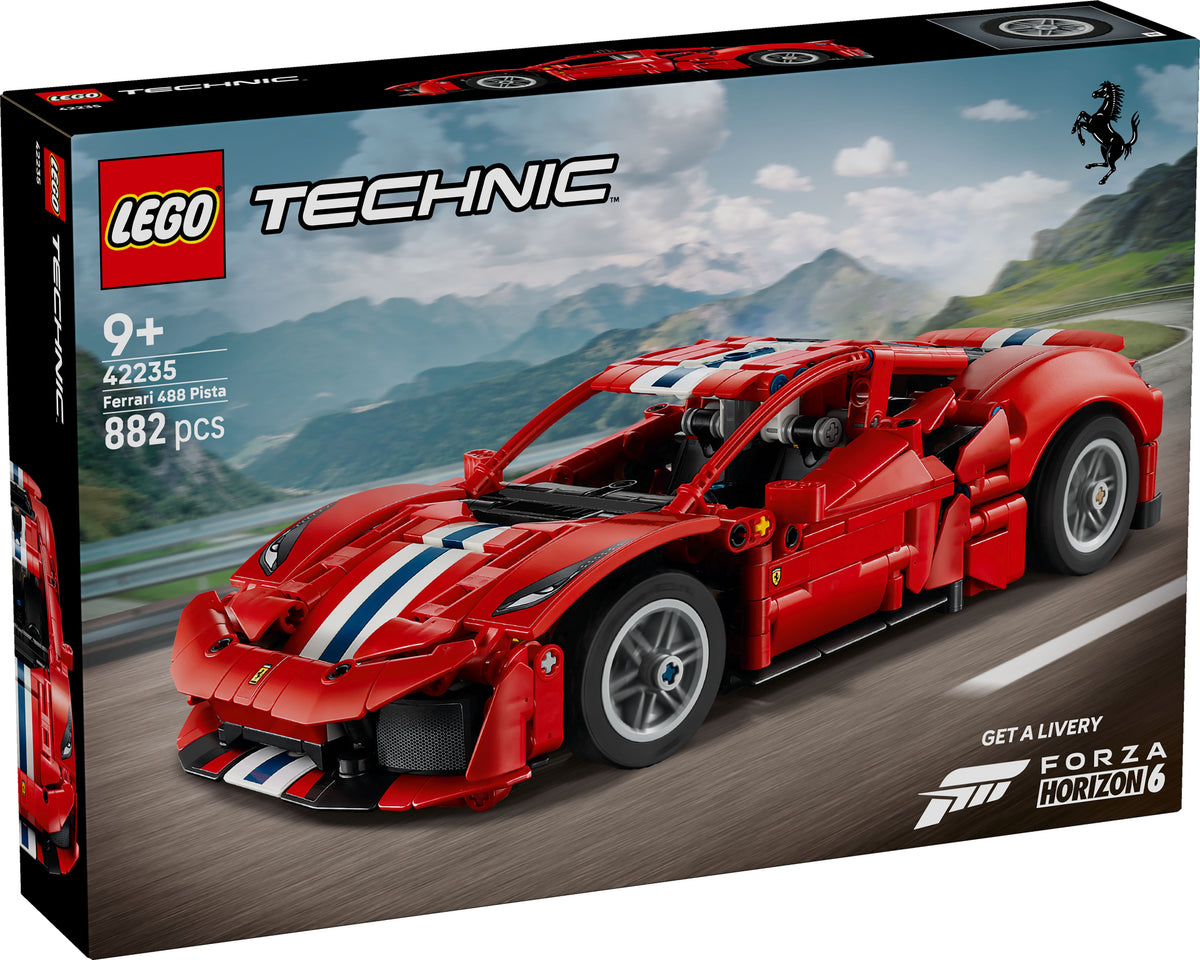 LEGO Technic Ferrari 488 Pista 42235, 882 Teile