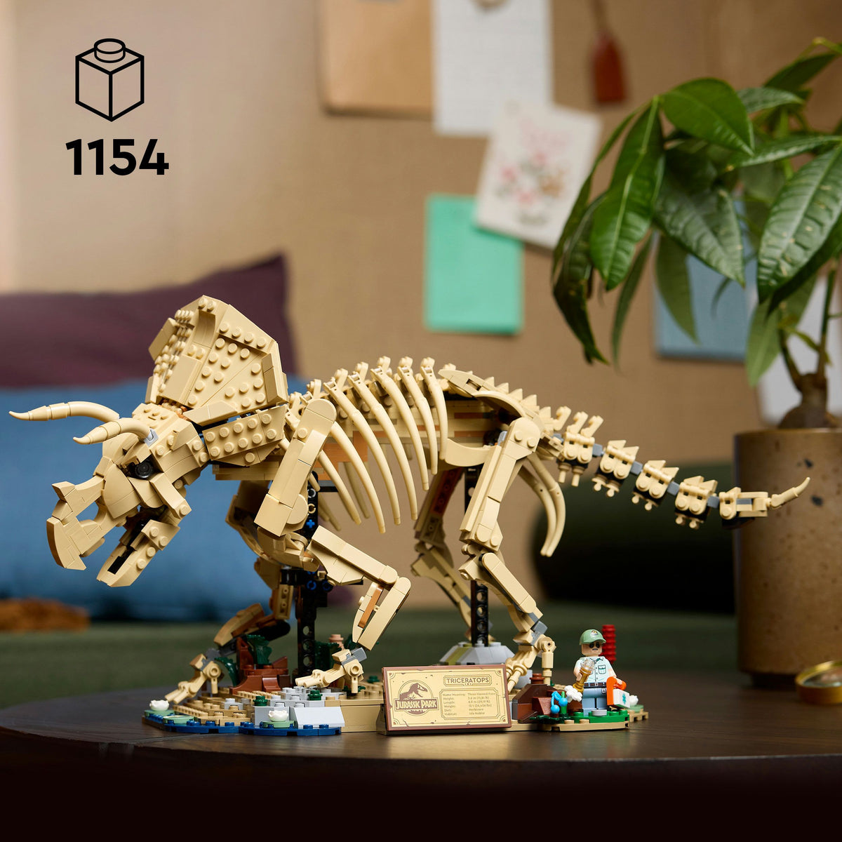 LEGO Jurassic World 77985 Triceratops-Fossil – 1.154 Teile