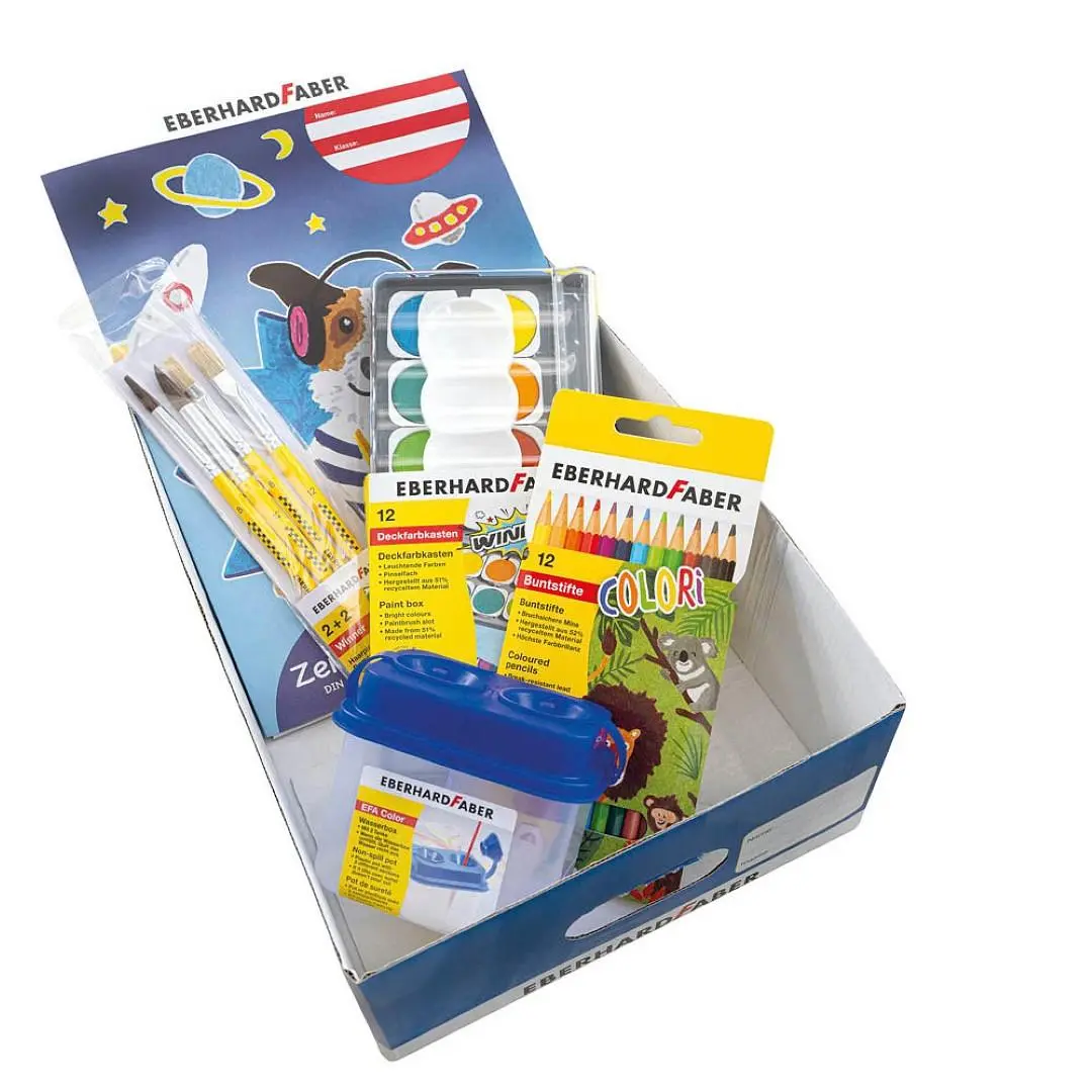 Eberhard Faber Schulstarter Box – Set für Schulanfänger