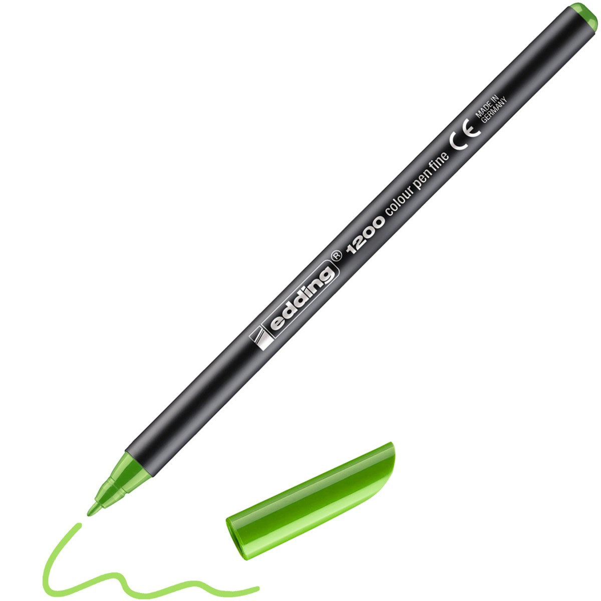 edding 1200 colourpen Fasermaler – Hellgrün