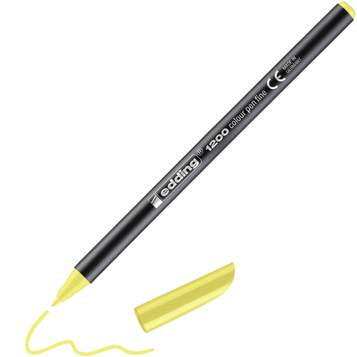 edding 1200 colourpen Fasermaler Neon – Neongelb