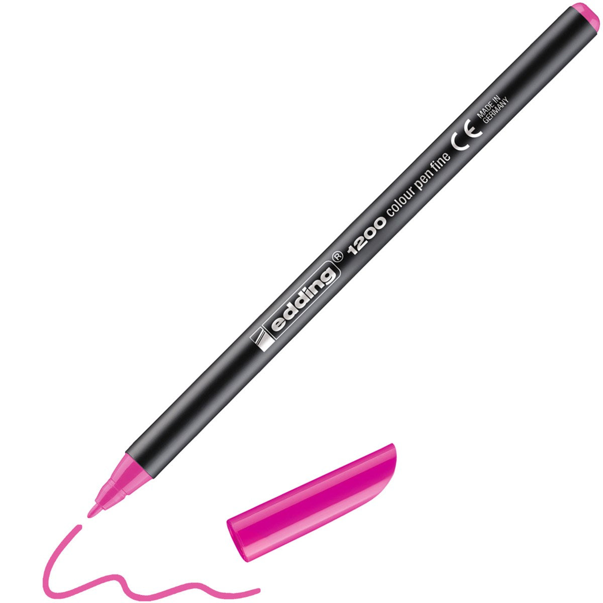 edding 1200 colourpen Fasermaler Neon – Neonpink