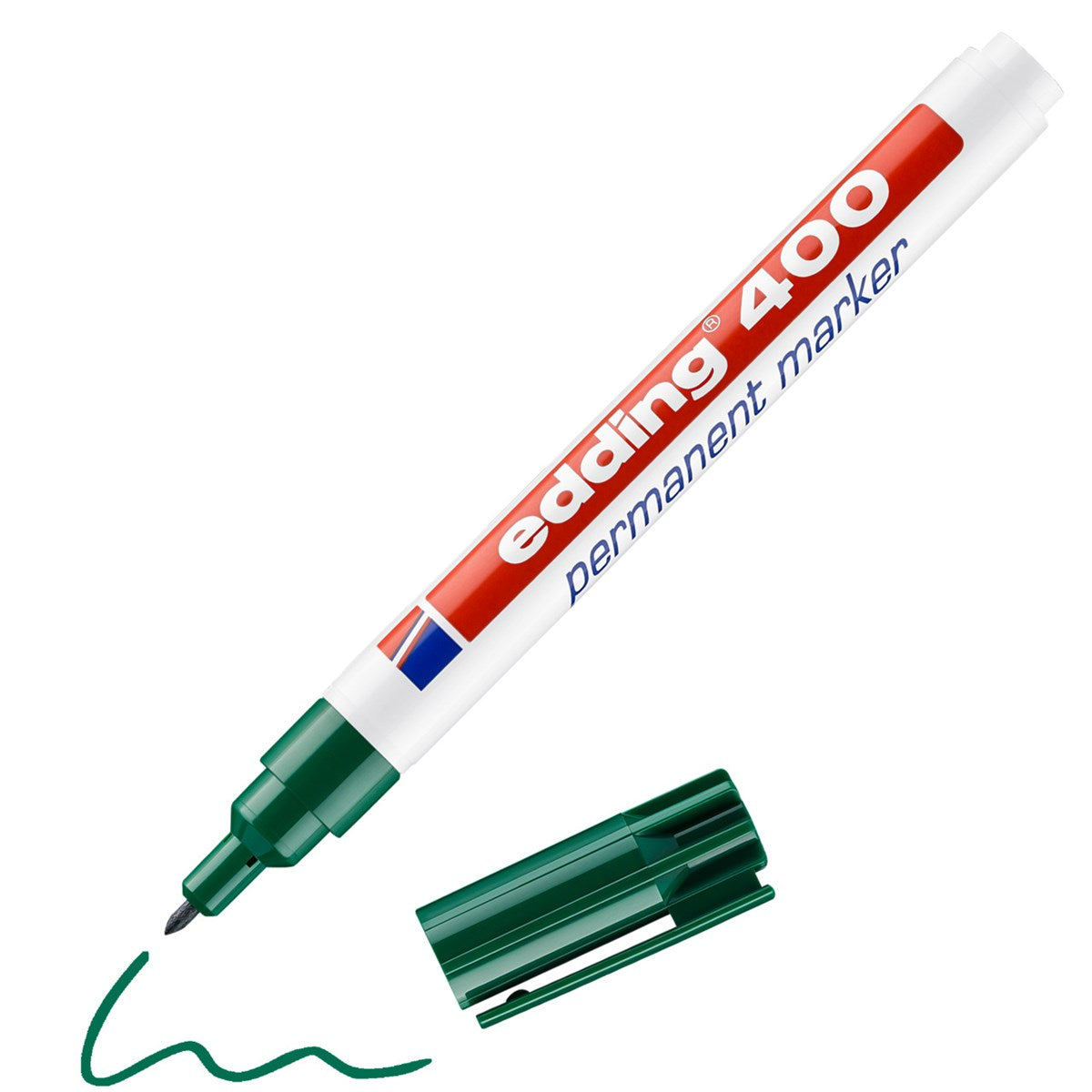 edding 400 Permanentmarker Grün – Rundspitze 1 mm