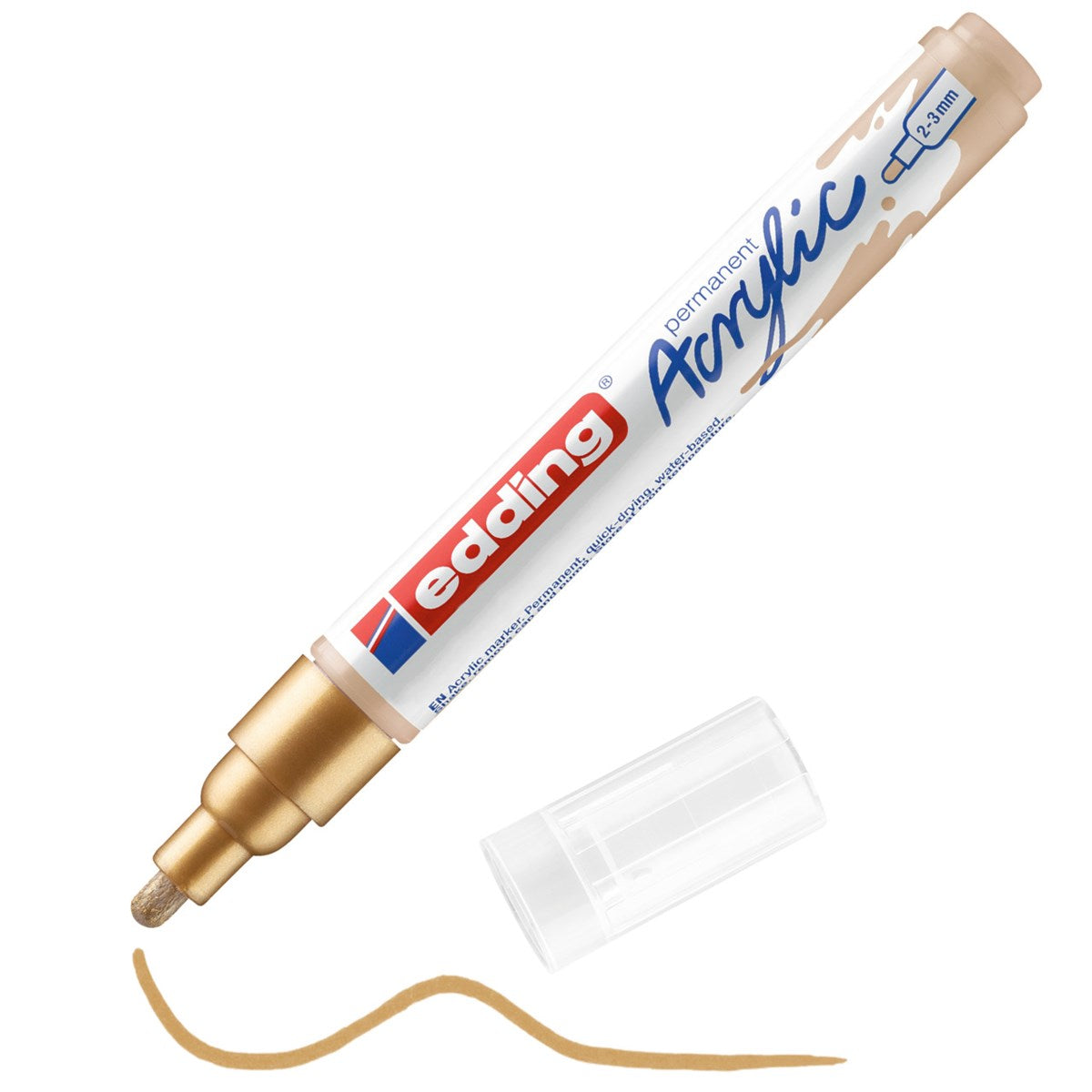 edding 5100 Acrylmarker mittel – reichgold