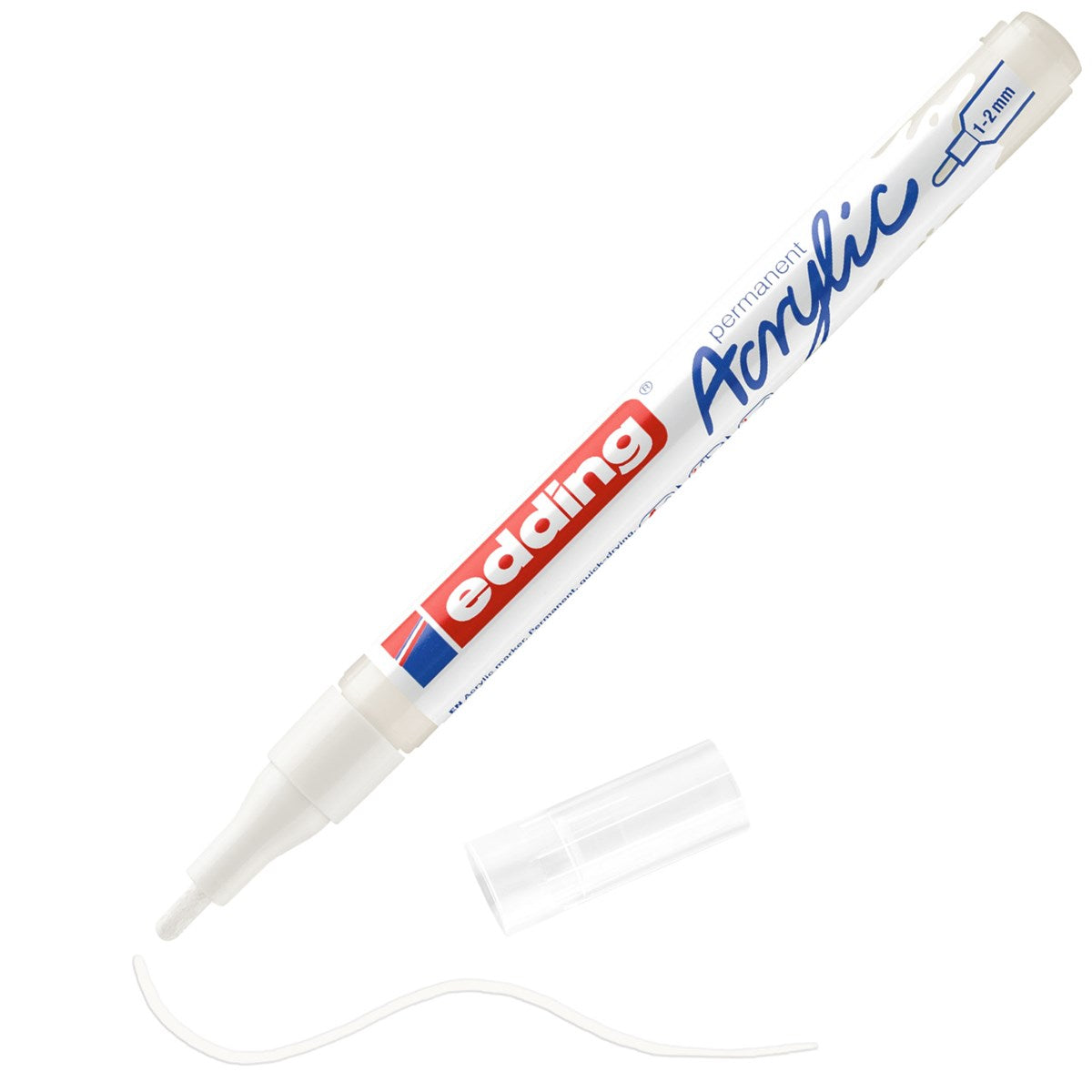 edding 5300 Acrylmarker fein – verkehrsweiß