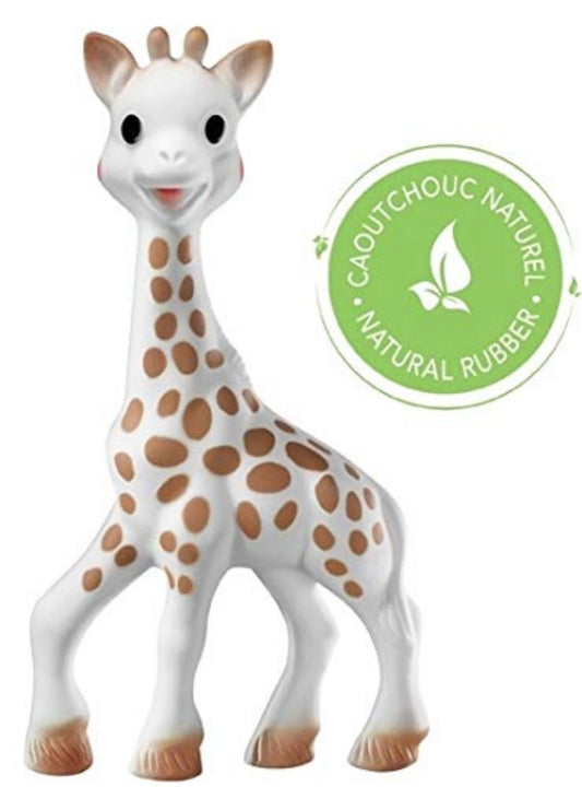 Sophie la girafe Giraffe + Stoffbeutel Geschenkset