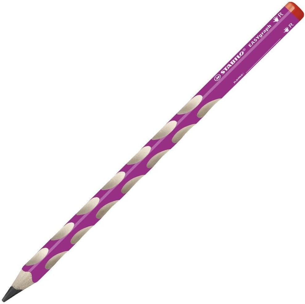 STABILO EASYgraph Bleistift Rechtshänder HB – Einzelstift pink