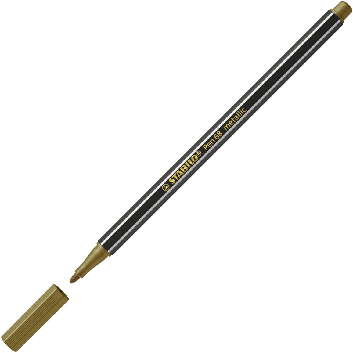 STABILO Pen 68 metallic Filzstift Gold