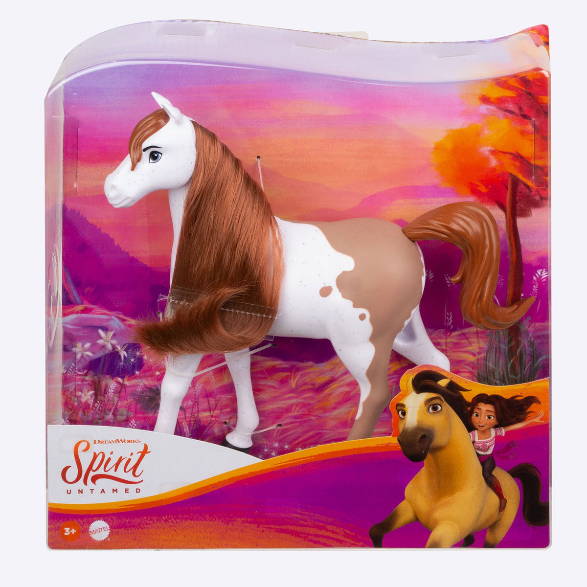 Dreamworks Spirit Mustang Stute - Bewegliches Pferd mit langer Mähne