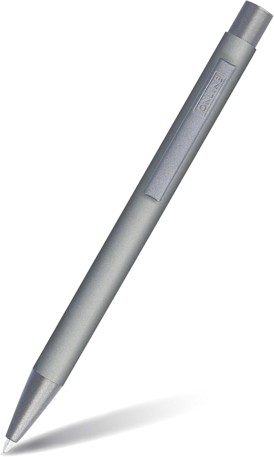 ONLINE PEN Druckkugelschreiber Soft Metal Pure Grey