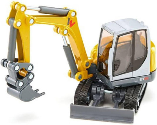 siku Wacker Neuson ET65 Kettenbagger - Detailgetreues Baufahrzeug Modell