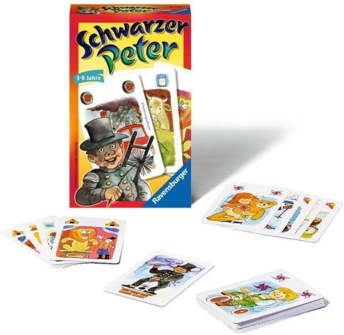 Ravensburger Schwarzer Peter, Kartenspiel ab 3 Jahren