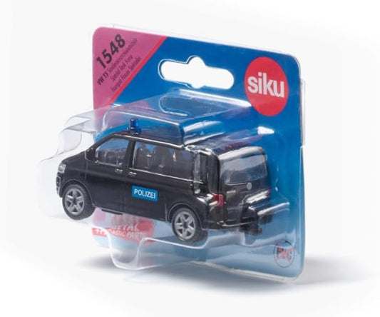 SIKU 1548 VW T5 Sondereinsatzkommando – Metall, Schwarz