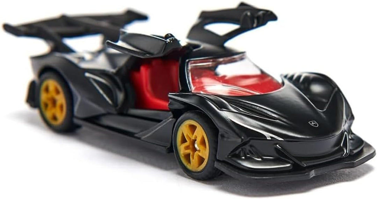 SIKU 1527 Apollo IE Sportwagen – Metall, Mattschwarz
