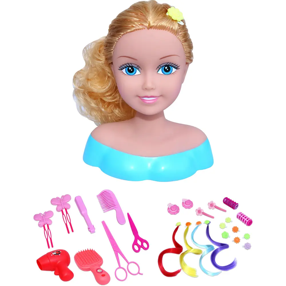 Amia Frisierkopf mit Zubehör - Styling-Set für Kinder ab 3