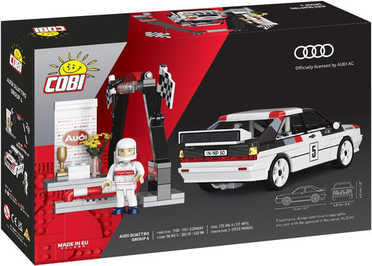 COBI Audi Quattro Gruppe 4 (1981) Bauset 165 Teile 1:35