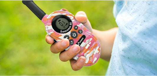 stabo freecomm 80 PMR Walkie-Talkie Set | 2 Geräte 5 km