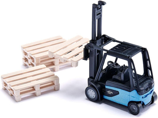 SIKU 6336 Geschenkset Baustelle – LKW, Gabelstapler & Radlader