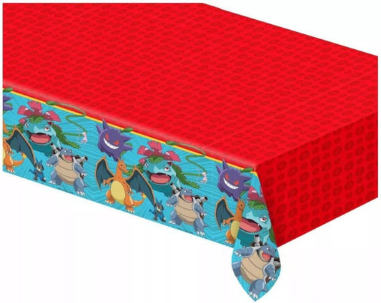 PROCOS Pokémon Tischdecke 120×180 cm – mehrfarbig