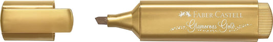 Faber-Castell Textmarker TEXTLINER 46 Metallic – Gold