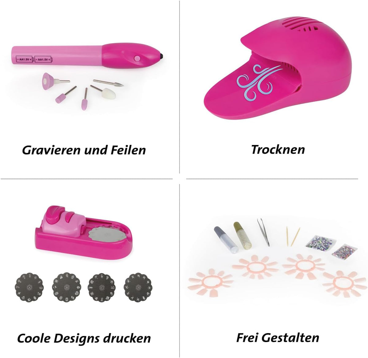 LENA Mani-Pedi Nail Salon - Kreatives Nagelstudio für Kinder