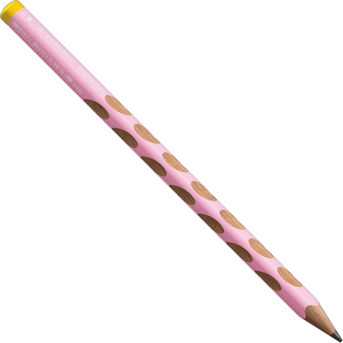 STABILO EASYgraph Dreikant-Bleistift HB pastellrosa L