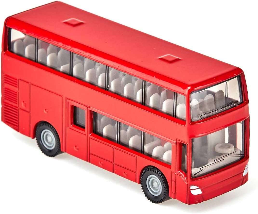 siku 1321 Doppelstock-Reisebus – Metallspielzeug Rot