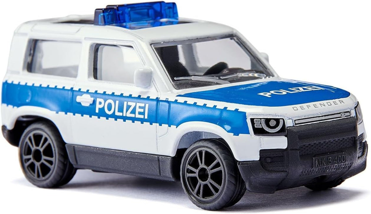 SIKU 1569 Land Rover Defender Bundespolizei – Metall