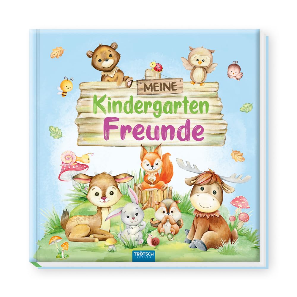 Trötsch Freundebuch Kindergarten Waldfreunde Eintragealbum
